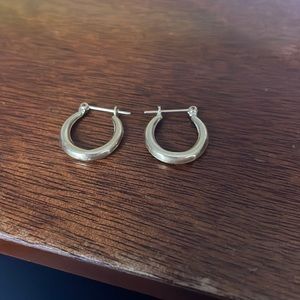 14k gold hoops